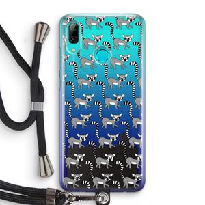 CaseCompany Makis: Huawei P Smart (2019) Transparant Hoesje met koord