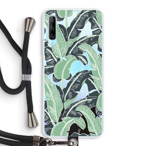 CaseCompany This Sh*t Is Bananas: Huawei P Smart Pro Transparant Hoesje met koord