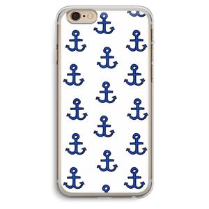 CaseCompany Ankers: iPhone 6 Plus / 6S Plus Transparant Hoesje