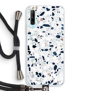 CaseCompany Terrazzo N°1: Huawei P Smart Pro Transparant Hoesje met koord