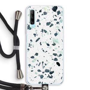 CaseCompany Terrazzo N°2: Huawei P Smart Pro Transparant Hoesje met koord