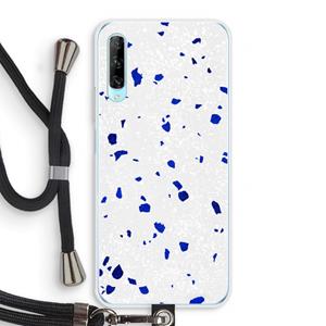 CaseCompany Terrazzo N°5: Huawei P Smart Pro Transparant Hoesje met koord