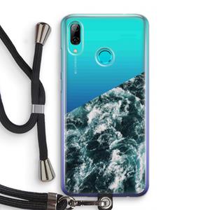 CaseCompany Zee golf: Huawei P Smart (2019) Transparant Hoesje met koord