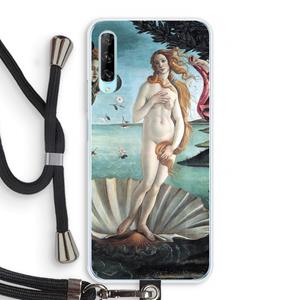 CaseCompany Birth Of Venus: Huawei P Smart Pro Transparant Hoesje met koord