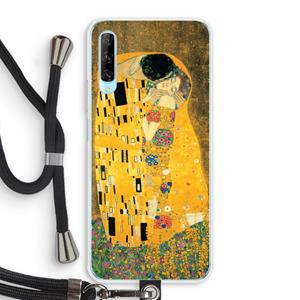 CaseCompany Der Kuss: Huawei P Smart Pro Transparant Hoesje met koord
