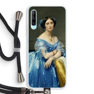 CaseCompany Eleonore: Huawei P Smart Pro Transparant Hoesje met koord