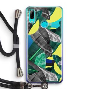 CaseCompany Fantasie jungle: Huawei P Smart (2019) Transparant Hoesje met koord