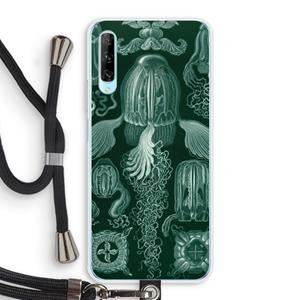 CaseCompany Haeckel Cubomedusae: Huawei P Smart Pro Transparant Hoesje met koord