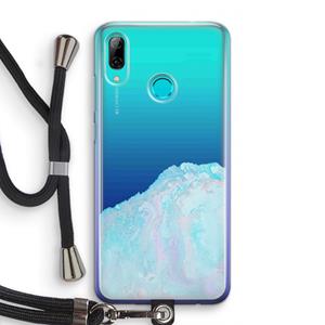 CaseCompany Fantasie pastel: Huawei P Smart (2019) Transparant Hoesje met koord