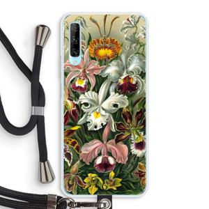 CaseCompany Haeckel Orchidae: Huawei P Smart Pro Transparant Hoesje met koord