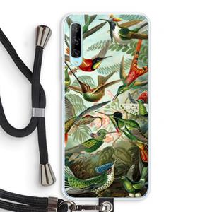 CaseCompany Haeckel Trochilidae: Huawei P Smart Pro Transparant Hoesje met koord
