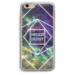 CaseCompany Negenduust ruimte: iPhone 6 Plus / 6S Plus Transparant Hoesje