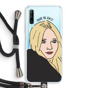 CaseCompany Ashley: Huawei P Smart Pro Transparant Hoesje met koord