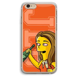 CaseCompany Jamie Lee Simpson: iPhone 6 Plus / 6S Plus Transparant Hoesje