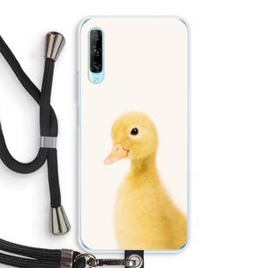 CaseCompany Duke: Huawei P Smart Pro Transparant Hoesje met koord