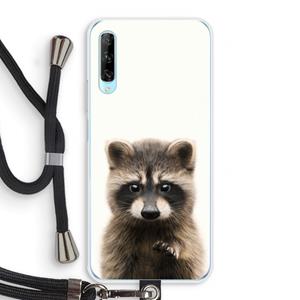 CaseCompany Rocco: Huawei P Smart Pro Transparant Hoesje met koord