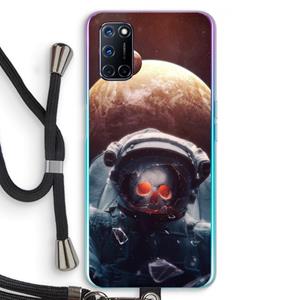 CaseCompany Voyager: Oppo A92 Transparant Hoesje met koord