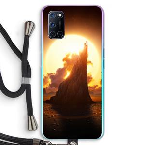 CaseCompany Children of the Sun: Oppo A92 Transparant Hoesje met koord