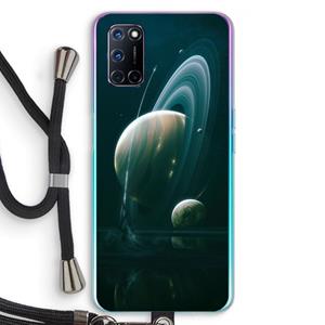 CaseCompany Mercurius: Oppo A92 Transparant Hoesje met koord