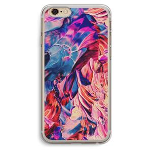 CaseCompany Pink Orchard: iPhone 6 Plus / 6S Plus Transparant Hoesje