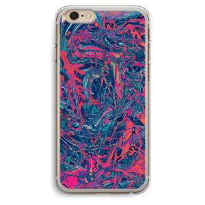 CaseCompany Sleeping Dreams: iPhone 6 Plus / 6S Plus Transparant Hoesje