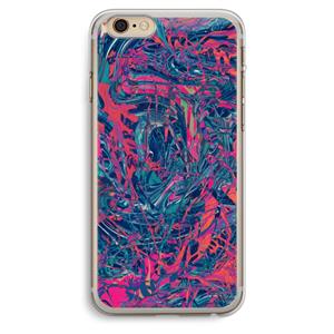 CaseCompany Sleeping Dreams: iPhone 6 Plus / 6S Plus Transparant Hoesje