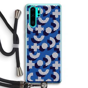 CaseCompany 8-bit N°5: Huawei P30 Pro Transparant Hoesje met koord