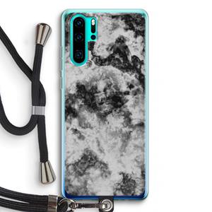 CaseCompany Onweer: Huawei P30 Pro Transparant Hoesje met koord