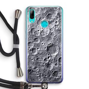 CaseCompany Maanlandschap: Huawei P Smart (2019) Transparant Hoesje met koord
