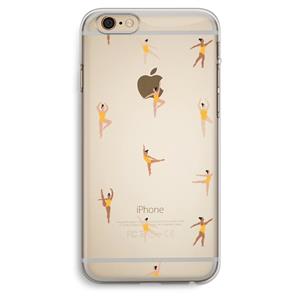 CaseCompany Dans #2: iPhone 6 Plus / 6S Plus Transparant Hoesje