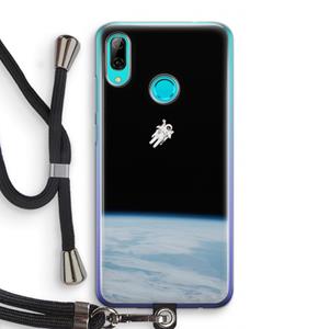 CaseCompany Alone in Space: Huawei P Smart (2019) Transparant Hoesje met koord