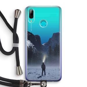 CaseCompany Wanderlust: Huawei P Smart (2019) Transparant Hoesje met koord