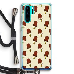 CaseCompany Yummy: Huawei P30 Pro Transparant Hoesje met koord