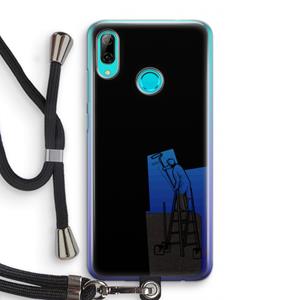 CaseCompany Musketon Painter: Huawei P Smart (2019) Transparant Hoesje met koord