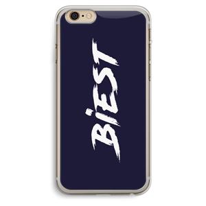 CaseCompany Biest: iPhone 6 Plus / 6S Plus Transparant Hoesje