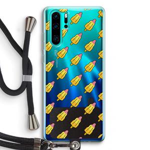 CaseCompany Waterijsjes: Huawei P30 Pro Transparant Hoesje met koord