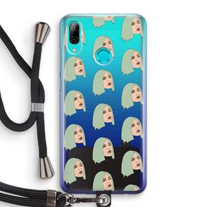 CaseCompany King Kylie: Huawei P Smart (2019) Transparant Hoesje met koord