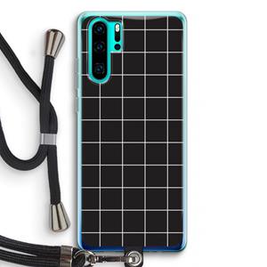 CaseCompany Rooster 2: Huawei P30 Pro Transparant Hoesje met koord