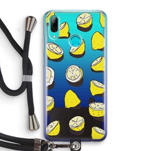 CaseCompany When Life Gives You Lemons...: Huawei P Smart (2019) Transparant Hoesje met koord