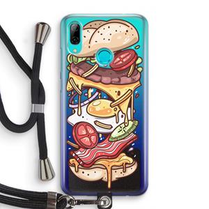 CaseCompany Diet Coke Please: Huawei P Smart (2019) Transparant Hoesje met koord