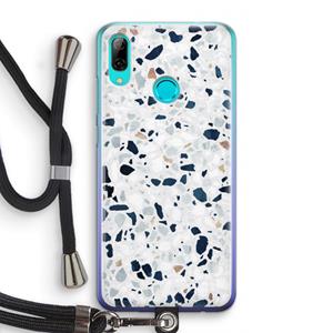 CaseCompany Terrazzo N°1: Huawei P Smart (2019) Transparant Hoesje met koord