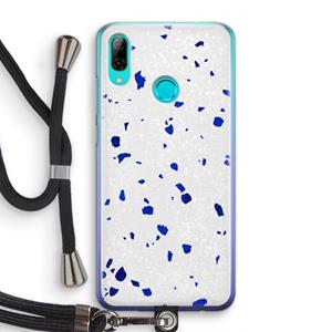 CaseCompany Terrazzo N°5: Huawei P Smart (2019) Transparant Hoesje met koord