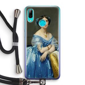 CaseCompany Eleonore: Huawei P Smart (2019) Transparant Hoesje met koord
