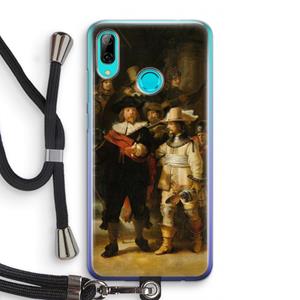 CaseCompany De Nachtwacht: Huawei P Smart (2019) Transparant Hoesje met koord