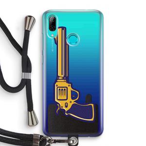 CaseCompany Pew Pew Pew: Huawei P Smart (2019) Transparant Hoesje met koord
