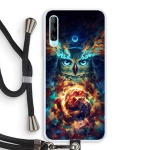 CaseCompany Aurowla: Huawei P Smart Pro Transparant Hoesje met koord