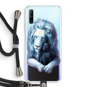 CaseCompany Child Of Light: Huawei P Smart Pro Transparant Hoesje met koord