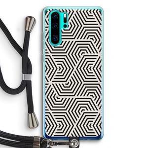 CaseCompany Magic pattern: Huawei P30 Pro Transparant Hoesje met koord