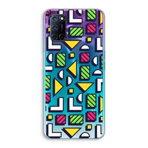 CaseCompany 8-bit N°4: Oppo A92 Transparant Hoesje