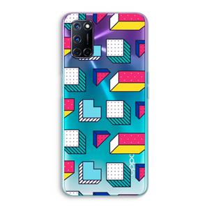 CaseCompany 8-bit N°7: Oppo A92 Transparant Hoesje